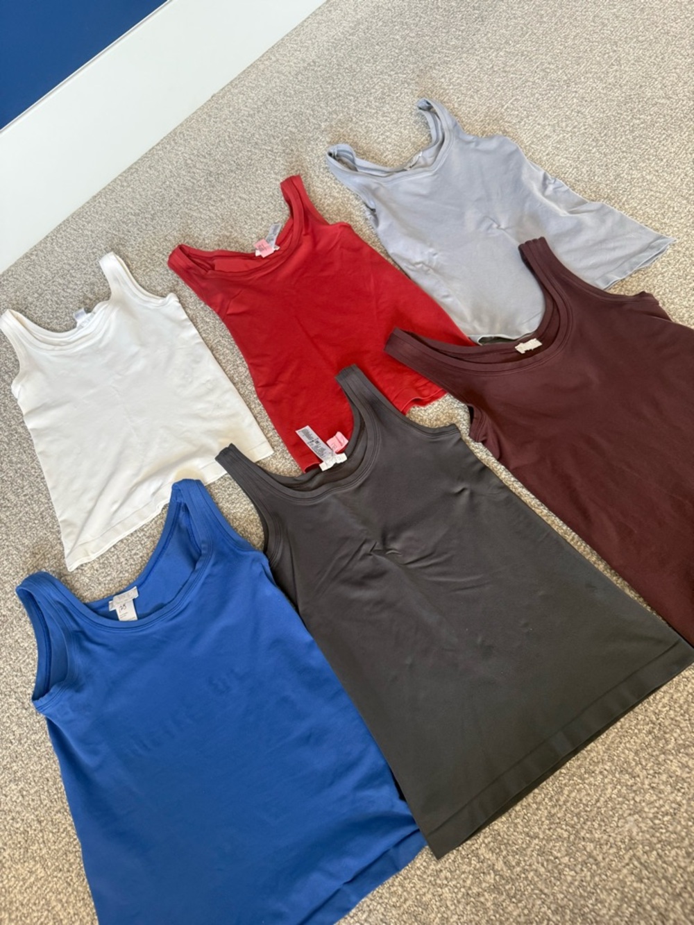 Hanro Tank Tops Set of 6